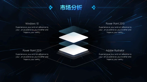 云计算大数据人工智能互联网通用PPT