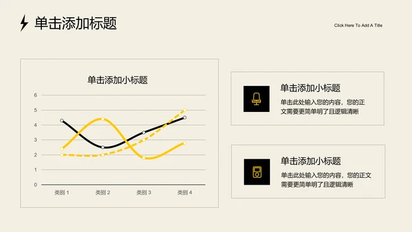 黄色简约风创意品牌全生命周期运营手册PPT演示模板