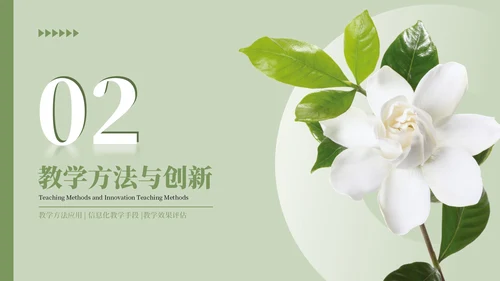 绿色清新风工作总结汇报通用PPT模板