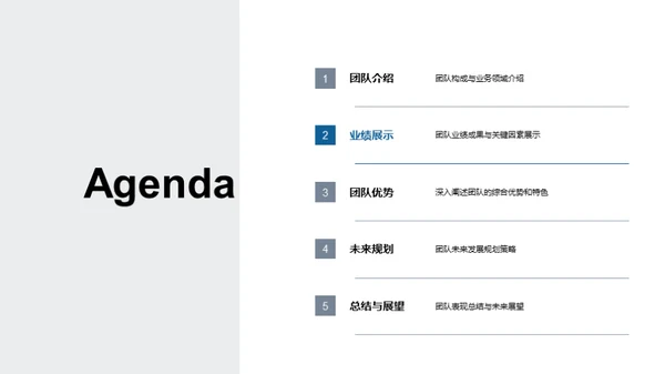 团队实力与规划