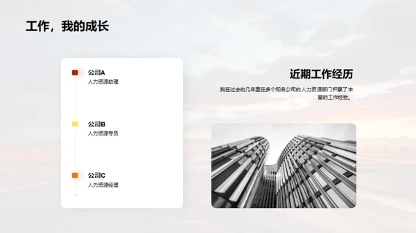 职业之路的探索与期望