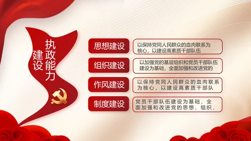 党建党支部年终工作总结汇报PPT党课