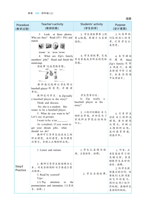 Unit 6 Meet my family Part C   Story time大单元整体教学设计