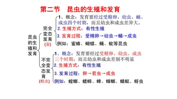人教版生物八年级下册知识点总结