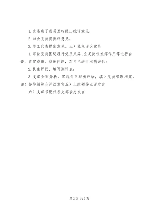 民主评议党员会议议程 (2).docx