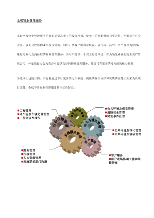 世贸大厦物业管理方案.docx