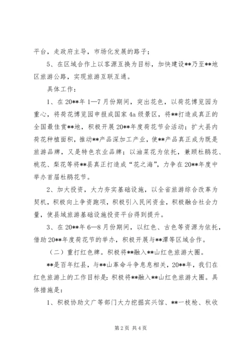 旅游局全年工作计划.docx