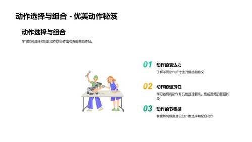舞蹈美学解读PPT模板