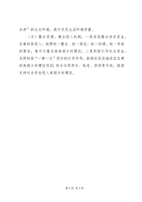 关于发挥妇联组织优势推动美丽乡村建设的思考 (2).docx