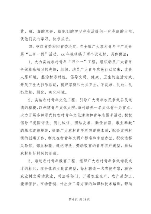 乡镇团委终总结.docx