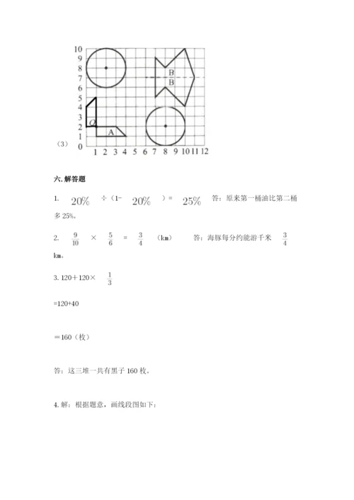 小学数学六年级上册期末考试试卷【综合题】.docx