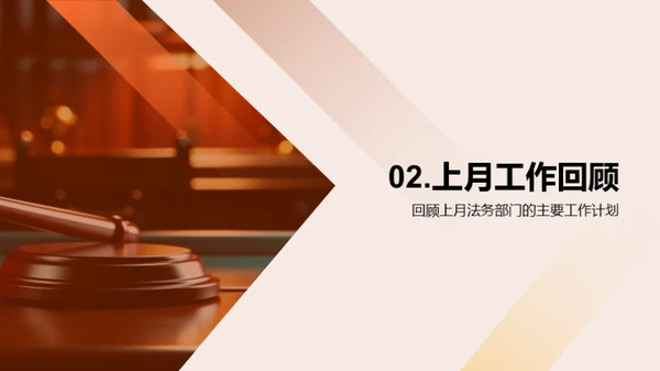 法务管理月度回顾