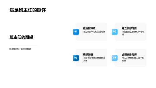 初一学习应对策略PPT模板