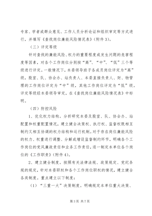 计生系统廉能管理方案.docx