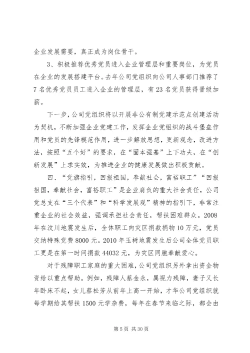 搞好党建科学创新促进企业健康发展5篇范文.docx