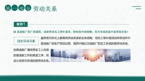 人力资源管理劳动关系培训PPT课件