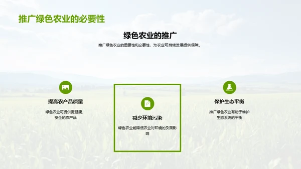 走向绿色农业