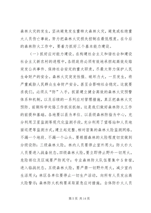 刘满仓副省长在全省森林防火工作会议上的讲话5篇.docx