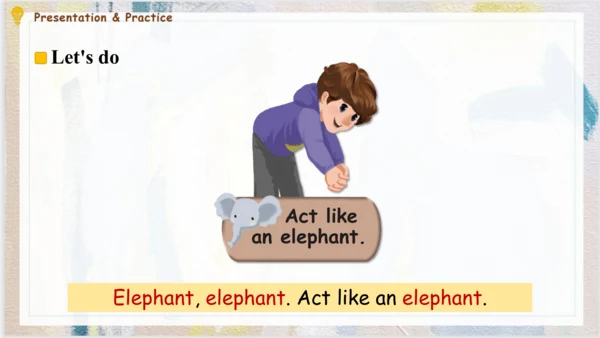 Unit 4 We love animals B Let's learn & Let's do 课件