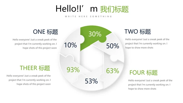 简约时尚医药医疗报告通用动态PPT