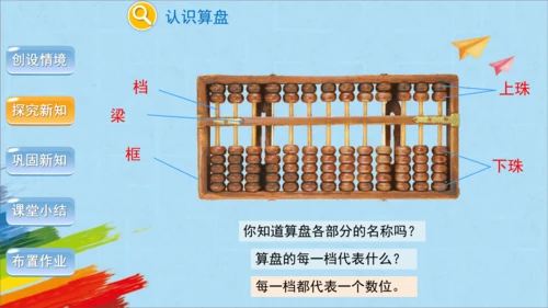 人教版四年级上册数学《计算工具的认识、算盘》课件(共26张PPT)