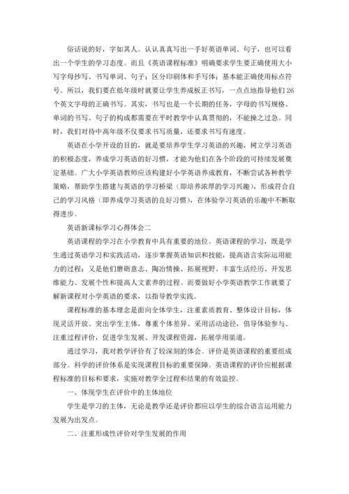 英语新课标学习心得体会（3篇）.docx