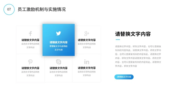 励志风蓝色渐变大海杨帆起航砥砺前行总经理年终总结PPT