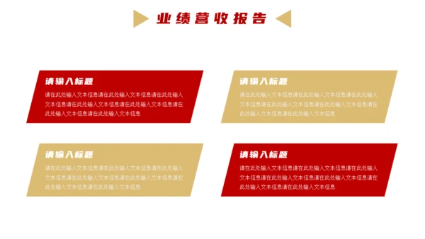 公司经营项目业绩分析报告通用PPT模板