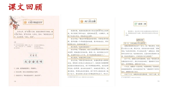统编版语文四年级上册 第八单元期末复习 课件