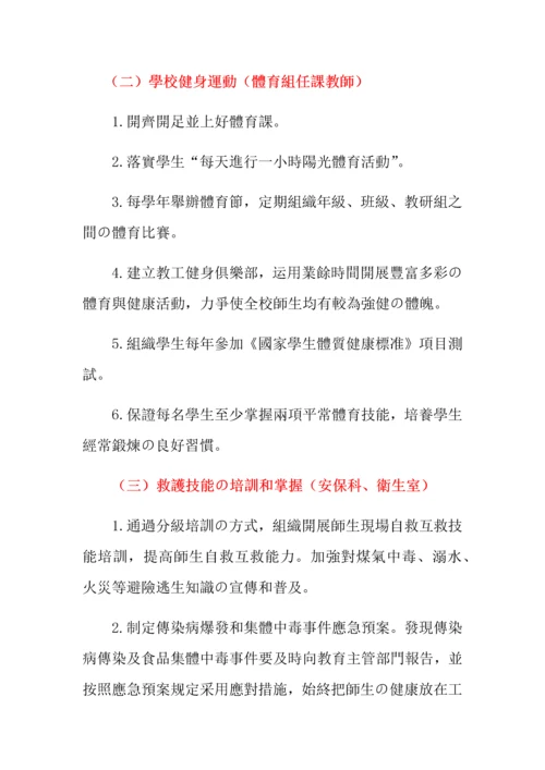 创建健康促进学校实施方案.docx