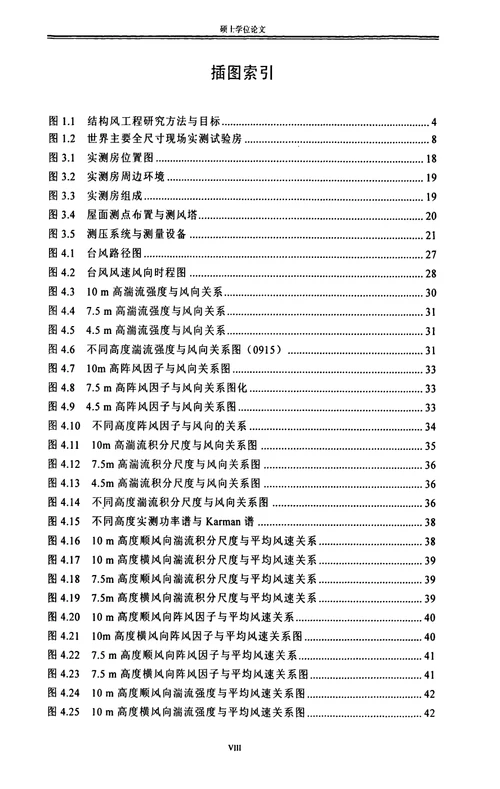 低矮房屋风效应的实测与分析-结构工程专业毕业论文