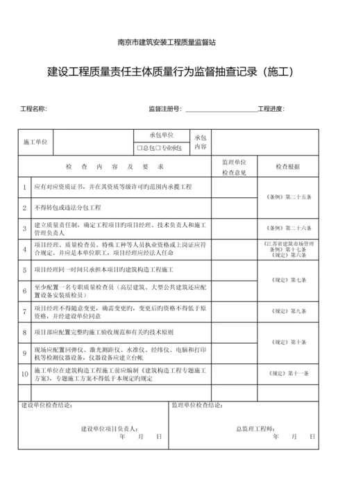 建设工程各方责任主体质量行为资料.docx