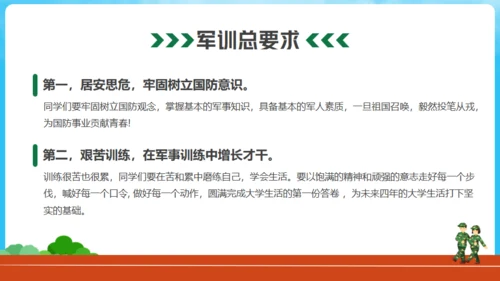 新生军训动员大会通用PPT模版