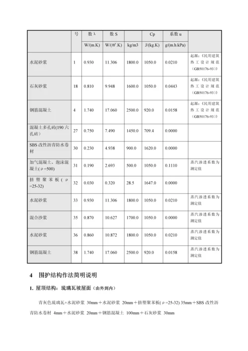 经典建筑节能设计优质报告书.docx