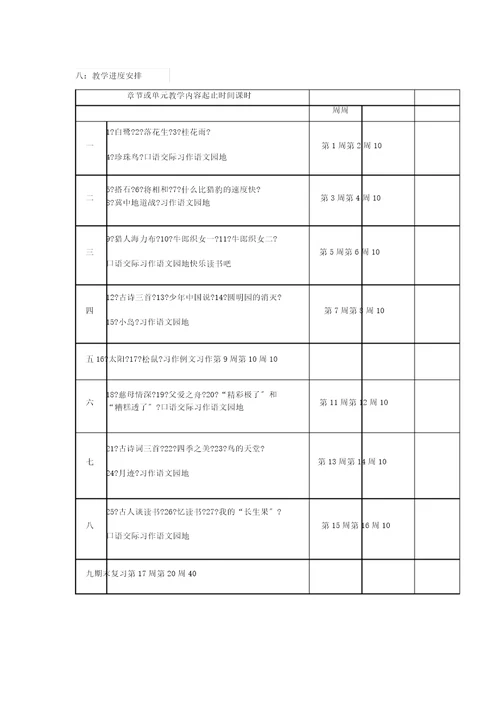 部编版五年级上册语文教学工作计划