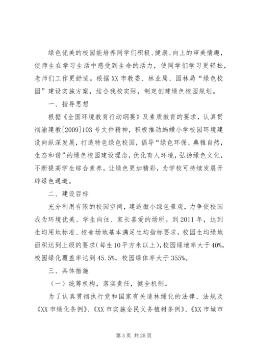 学校绿色校园自查报告 (2).docx