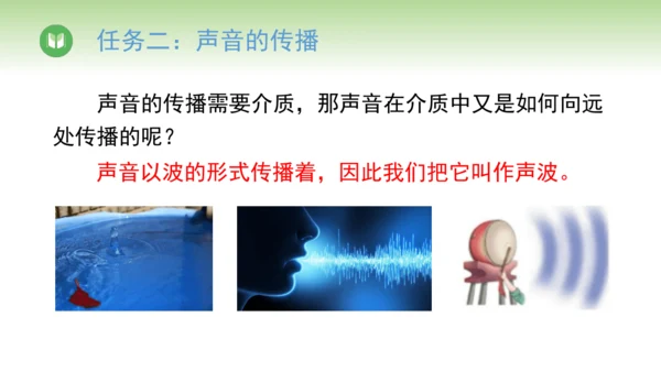 人教版（2024）八年级物理上册2.1声音的产生与传播 课件(共21张PPT)