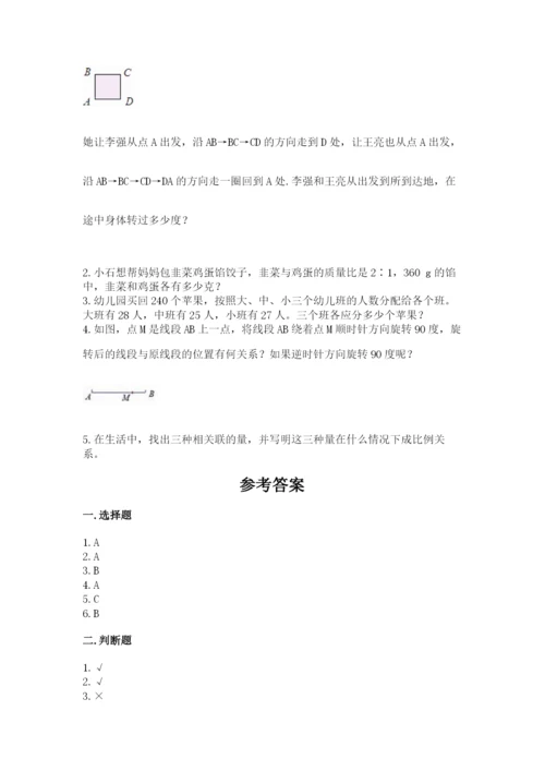 北师大版六年级下册数学期末测试卷【典型题】.docx