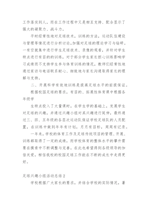 足球兴趣小组活动总结.docx