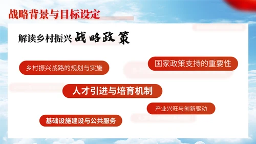 建设新农村乡村振兴战略规划通用PPT模板