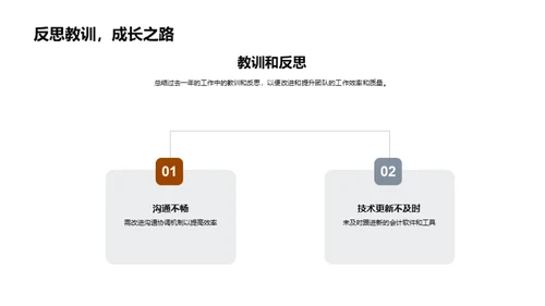 会计团队年度回顾