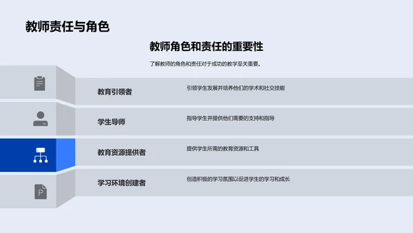 教师求职教学策略PPT模板