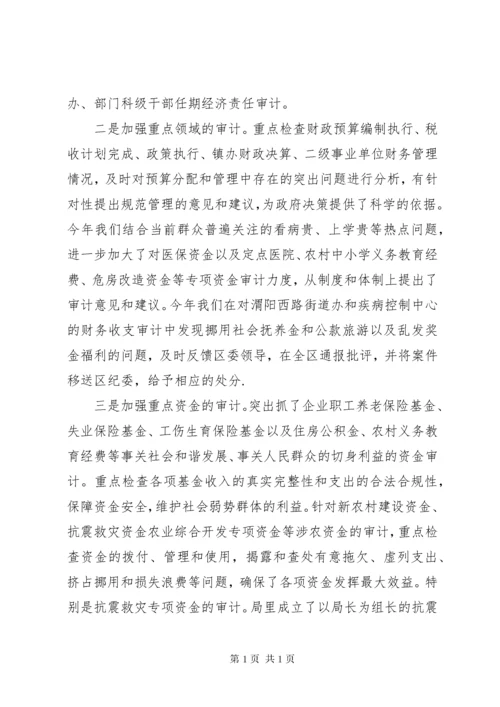 审计局党风廉政建设总结.docx