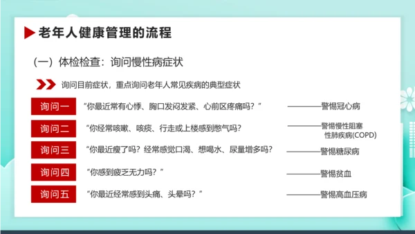 卡通风老年人健康管理知识养老院PPT课件模板