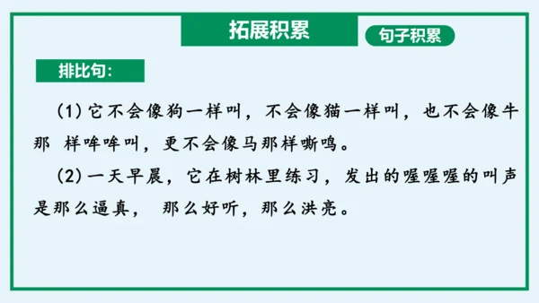 统编版语文三年级上册单元速记巧练系列第三单元（复习课件）