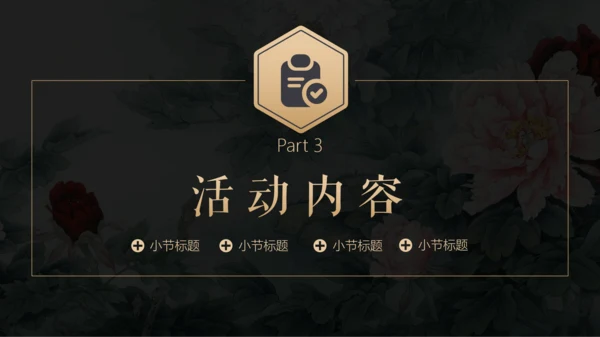 美丽事业活动策划方案PPT模板