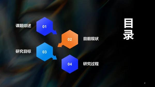 黑色创意炫酷艺术设计毕业答辩PPT