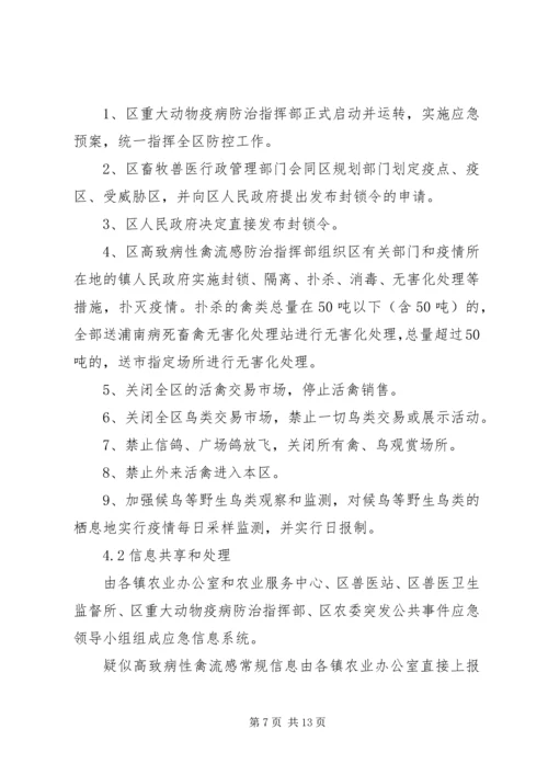 重大动物疫情处置方案.docx