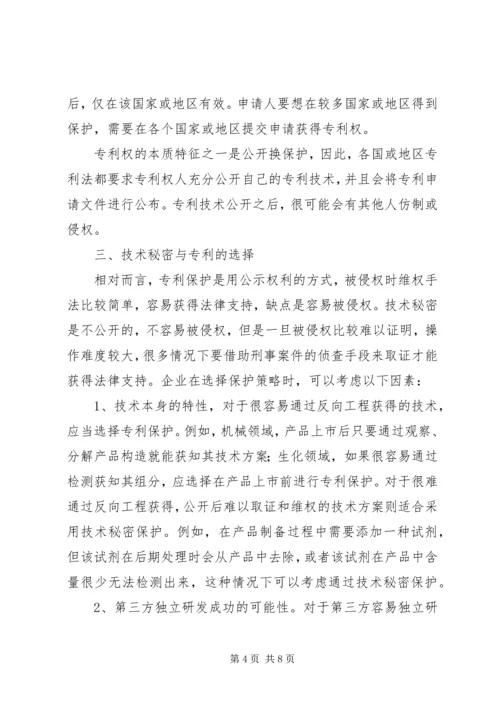 企业专利保护策略和方案.docx