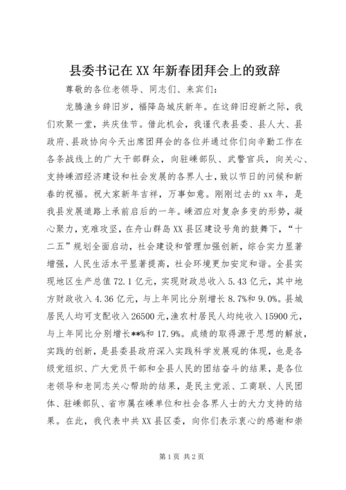 县委书记在XX年新春团拜会上的致辞 (2).docx